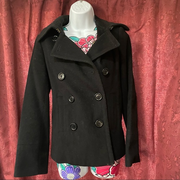 J Crew Wool Short Pea Coat - Picture 3 of 6